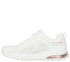 Pantofi sport, barbati, SKECHERS BOBS VISION AIR 117648-WHT alb, textil